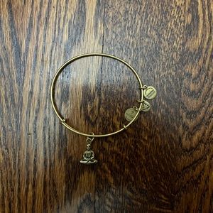 alex & ani Buddha bracelet.